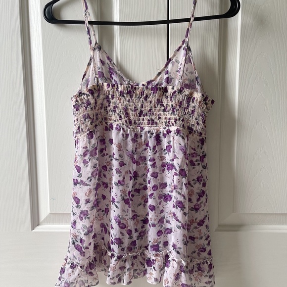 Sheer Ruffle Top - Picture 3 of 5